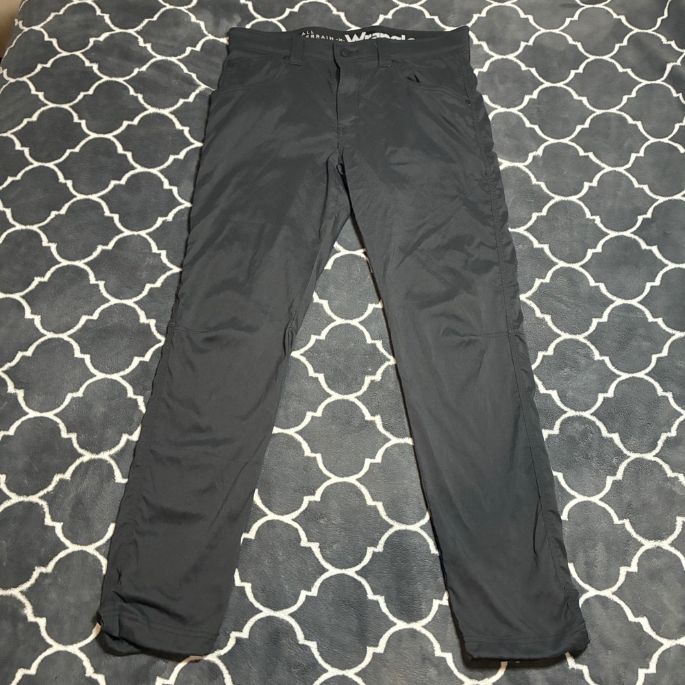 Wrangler ATG All Terrain Gear Mens 32x30 Gray Hiking Stretch Pants NT733CV